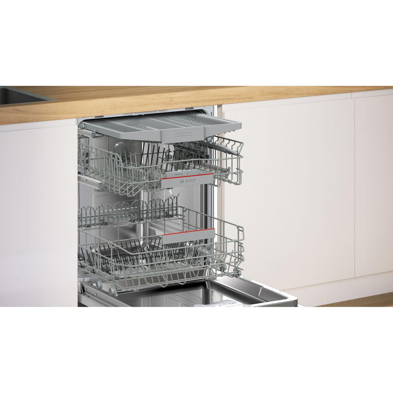 Bosch SMI4ECS28E - Serie 4 - Integreerbare vaatwasser - 60 cm - Geborsteld staal