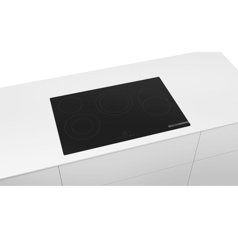 Bosch PKH811BB1D - Serie 4 - Elektrische kookplaat - 80 cm - Opbouw zonder kader