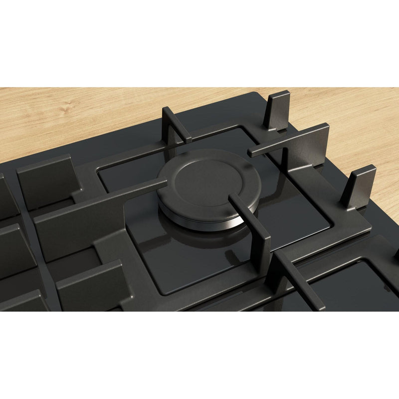 Bosch PNP6B6K40 - Serie 4 - Gaskookplaat - 60 cm - Hardglas, Zwart