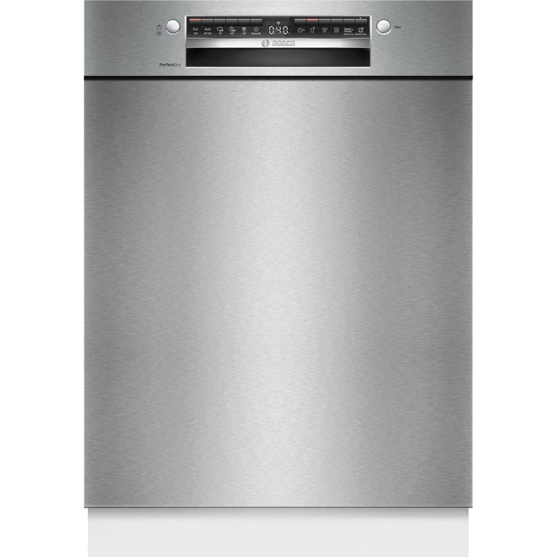 Bosch SMU6ZCS10E - Serie 6 - Onderbouw vaatwasser - 60 cm - Geborsteld staal