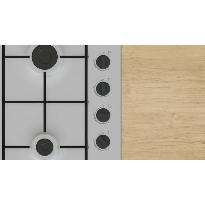 Bosch PBP6B5K80 - Serie 2 - Gaskookplaat - 60 cm - Inox