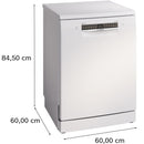 Bosch SMS4ECW28E - Serie 4 - Vrijstaande vaatwasser - 60 cm - wit