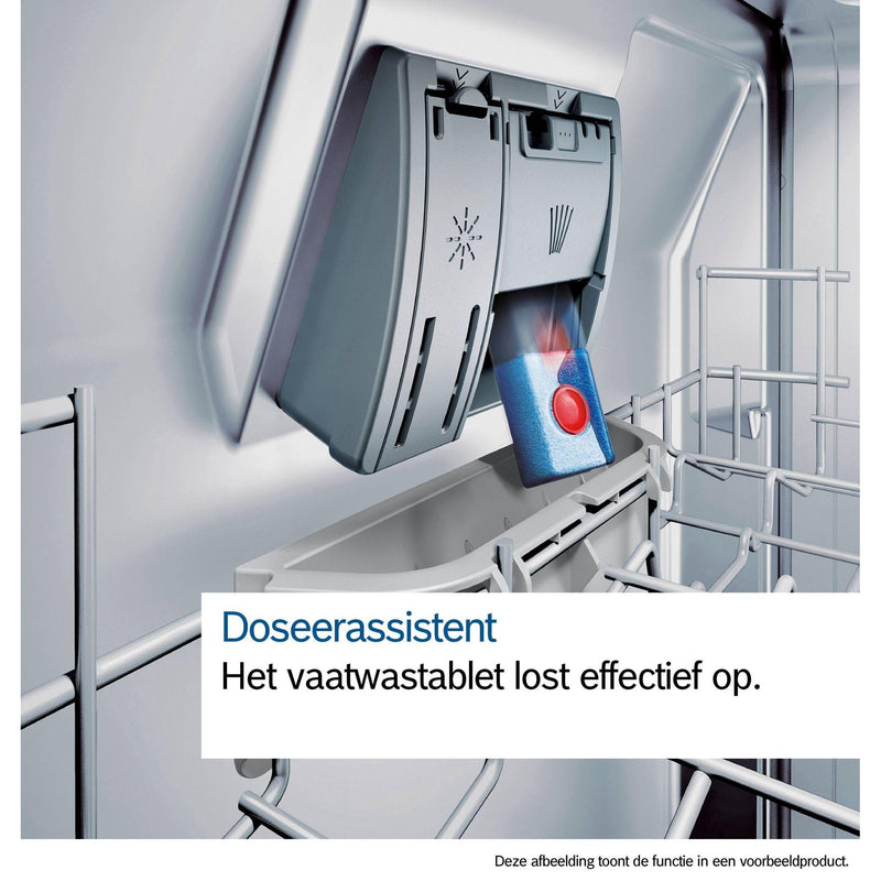 Bosch SMU4HTS00E - Serie 4 - Onderbouw vaatwasser - 60 cm - Geborsteld staal
