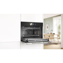 Bosch CMG778NB1 - Serie 8 - Compacte oven met magnetronfunctie - 60 x 45 cm - Zwart