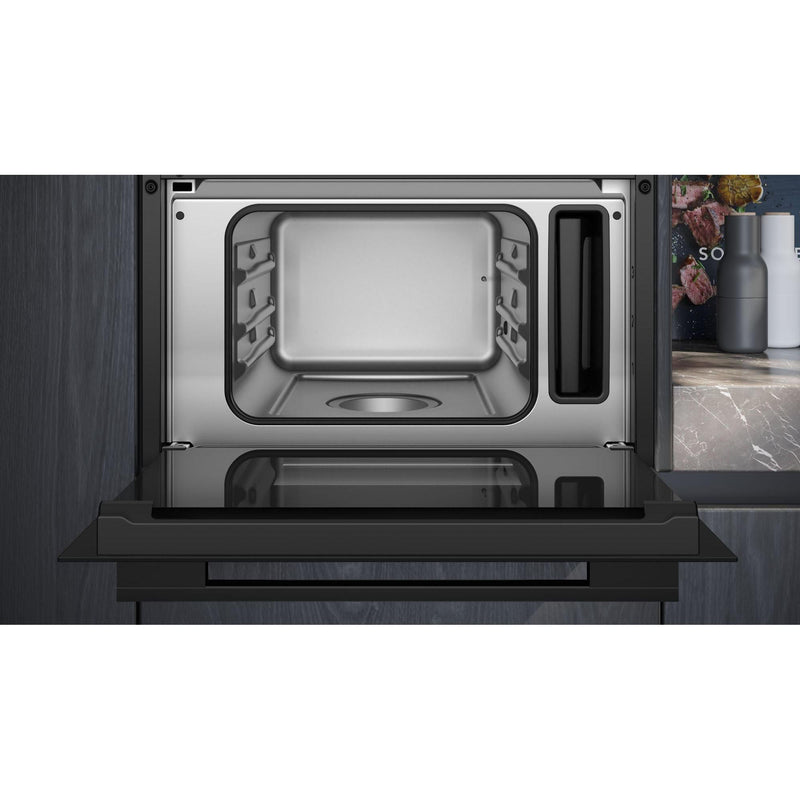 Siemens CD714GXB1 - iQ700 - Inbouw stoomoven - 60 x 45 cm - Zwart