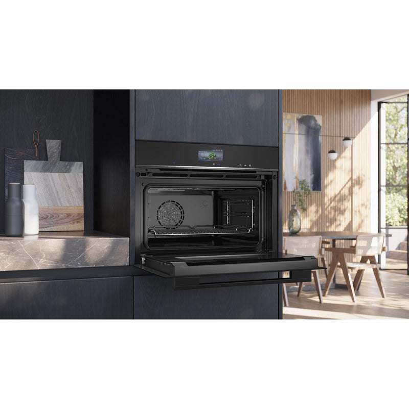 Siemens CS736G1B1 - Q700 - Compacte combi-stoomoven - 60 x 45 cm - Zwart