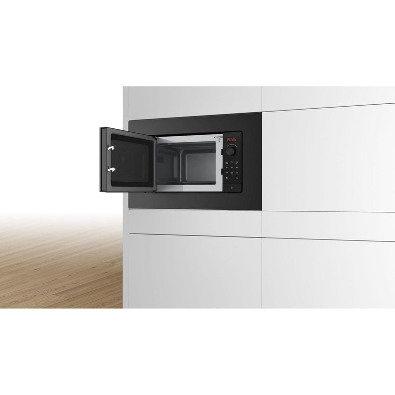Bosch BFL623MB4 - Serie 2 - Inbouwmagnetron - Zwart