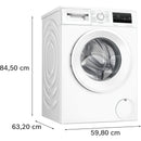 Bosch WAN2827ZFG - Serie 4 - Wasmachine - 9 kg - Wit