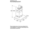 Bosch DWB65CC30 - Serie 4 - Wanddampkap - 60 cm - metal look