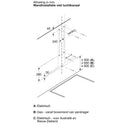 Bosch DWB97DN30 - Serie 6 - Wanddampkap - 90 cm - metal look