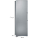 Siemens KS36VVIEP - iQ300 - Koelkast - 186 x 60 cm - Inox