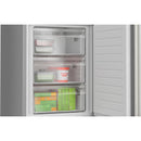 Bosch KGN362LAF - Serie 4 - koel-vriescombinatie - 186 x 60 cm - metal look - Total No Frost