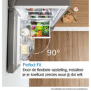 Bosch KGN39VICT - Serie 4 - koel-vriescombinatie - 203 x 60 cm - Geborsteld staal AntiFingerprint - Total No Frost
