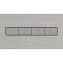 Bosch DWB65CC30 - Serie 4 - Wanddampkap - 60 cm - metal look