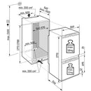 Liebherr SICNd 5153-20 - Inbouw - koel-vriescombinatie - 178 cm
