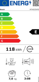 BOSCH WQG235D4FG - Serie 6 - Droogkast met warmtepomp - 8 kg