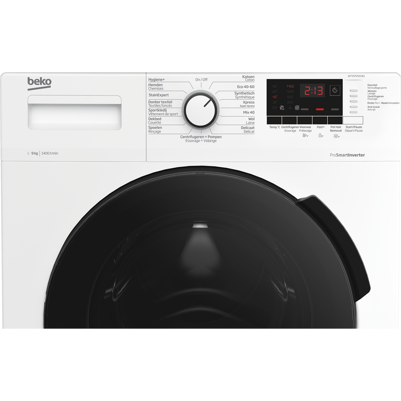 Beko WTV9725XCW1 - Wasmachine - 9 Kg - Wit