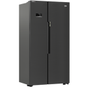 Beko B3GNE644HXR01 - Amerikaanse koelkast - Zwart
