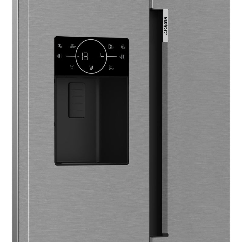 BEKO GN162340XBN - Amerikaanse koelkast - Inox