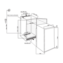 Beko BLSA210M4SN - Inbouw - Koelkast - 122 cm