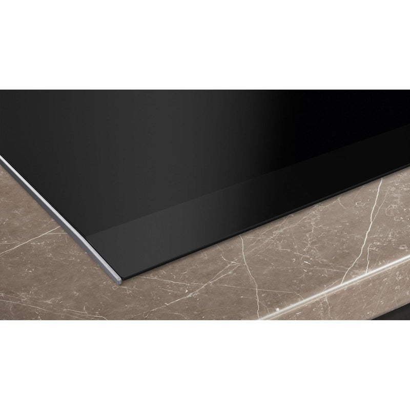 Siemens EH375FBB1E - iQ100 - Domino Inductiekookplaat - 30 cm - Zwart - Opbouw met kader