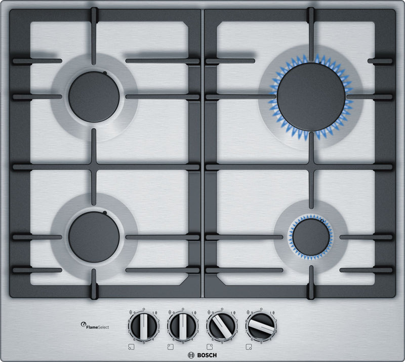 Bosch PCP6A5B90 - Serie 6 - Gaskookplaat - 60 cm - Inox