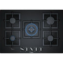 Bosch PPQ7A6B20 - Serie 6 - Gaskookplaat - 75 cm - Hardglas - Zwart