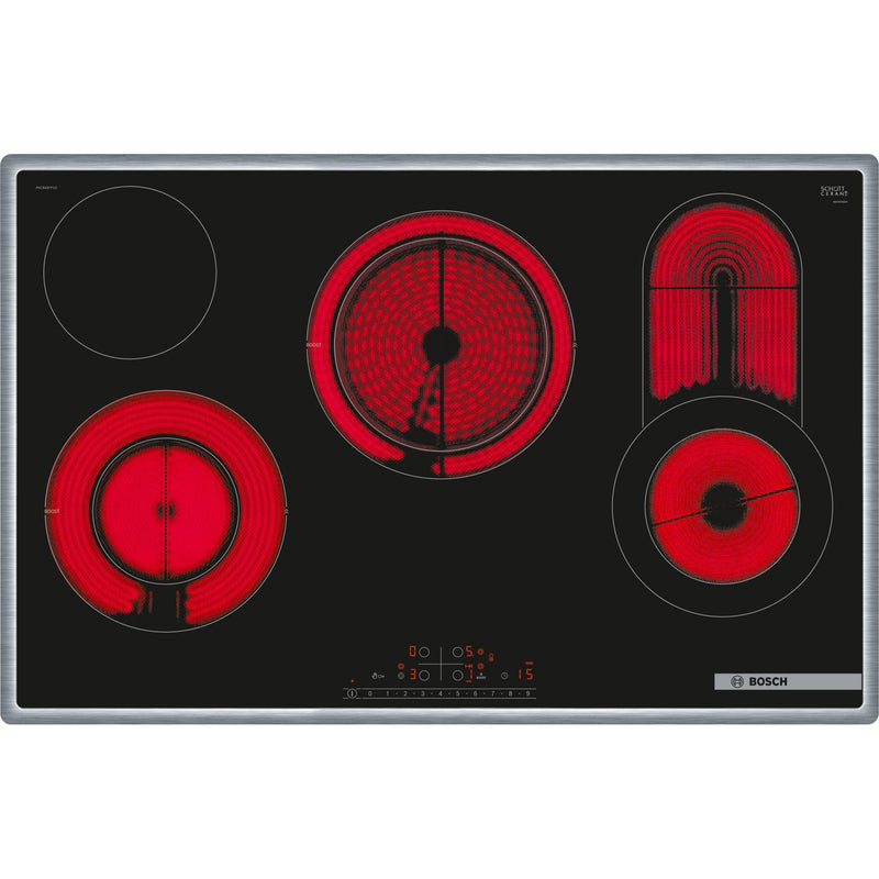 Bosch PKC845FP1D - Serie 6 - Elektrische kookplaat - 80 cm - Opbouw met kader