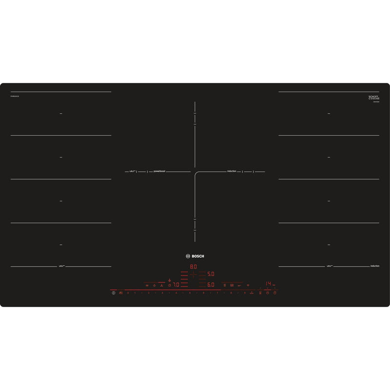Bosch PXV901DV1E - Serie 8 - Inductiekookplaat - 90 cm - Vlakinbouw