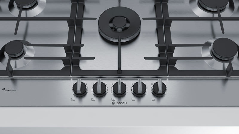 Bosch PCR9A5B90 - Serie 6 - Gaskookplaat - 90 cm - Inox