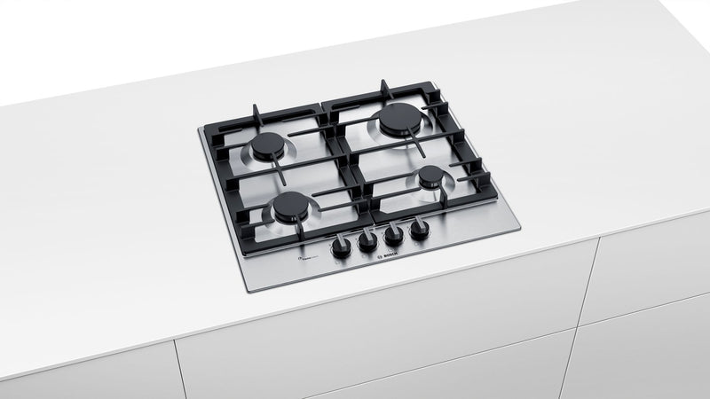 Bosch PCP6A5B90 - Serie 6 - Gaskookplaat - 60 cm - Inox