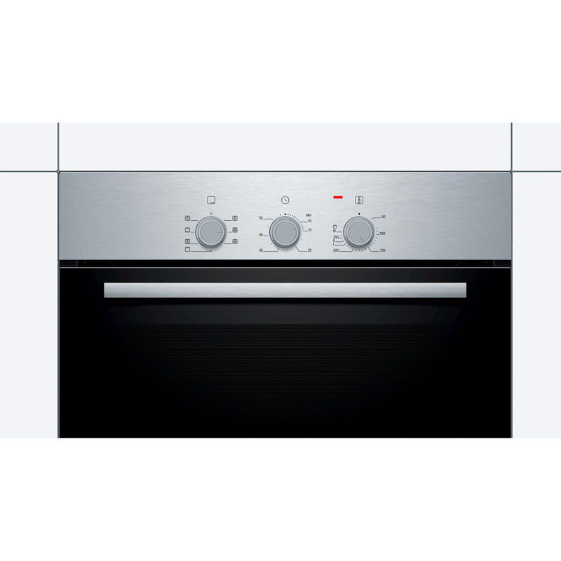 Bosch HBF011BR0 - Serie 2 - Inbouwoven - 60 x 60 cm - Inox