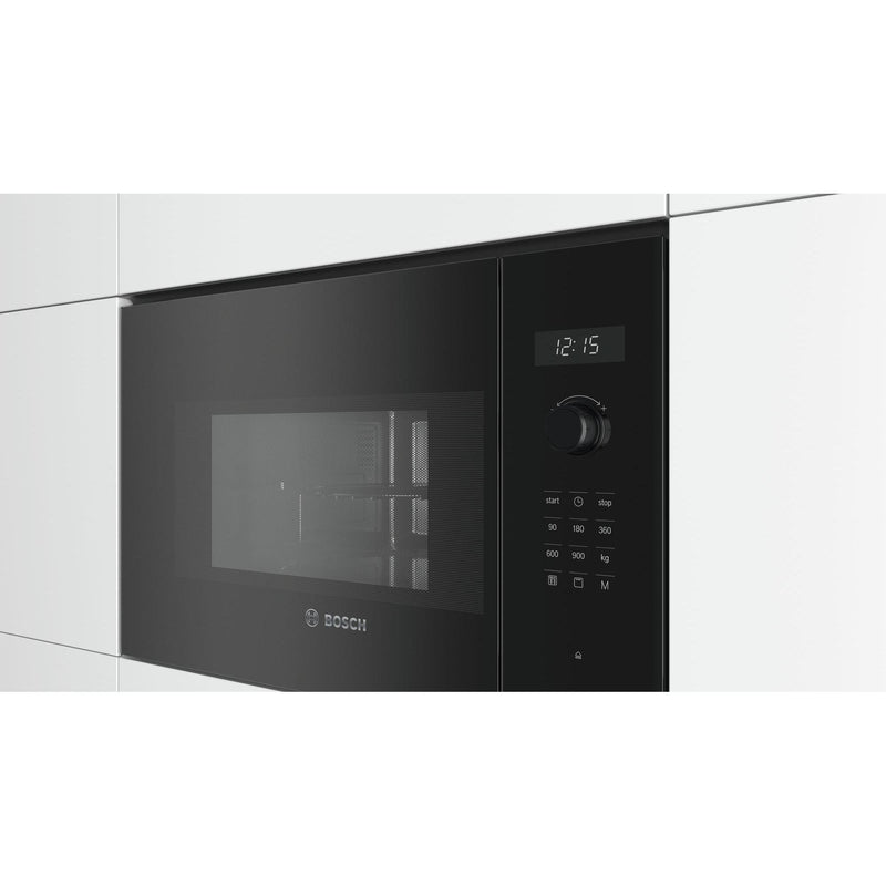 Bosch BEL554MB0 - Serie 6 - Inbouw Magnetron met Grill - 59 x 38 cm - Zwart