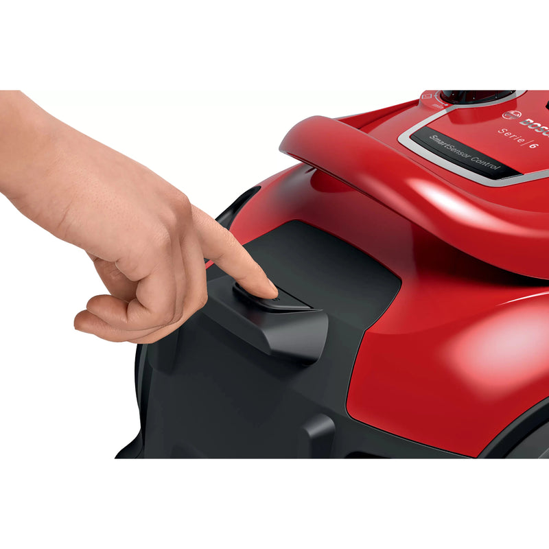 Bosch ProSilence BGC41Q69 Serie 6 - Stofzuiger zonder zak - Rood