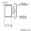 Bosch KIL32VFE0 - Serie 4 - Inbouw koelkast met diepvriesgedeelte - 102.1 x 54.1 cm
