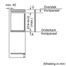 Siemens KI21RNSE0 - IQ100 - Inbouw - Koelkast - 88 cm