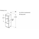 Bosch KIR41NSE0 - Serie 2 - Inbouw koelkast - 122.1 x 54.1 cm