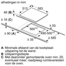 Siemens ET645CEA1E - iQ100 - Elektrische kookplaat - 60 cm - Zwart - Opbouw met kader