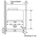Siemens LI99SA684 - iQ700 - Telescopische dampkap - 90 cm - Inox