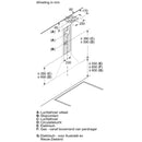 Bosch DWP64BC50 - Serie 2 - Wanddampkap - 60 cm - Inox