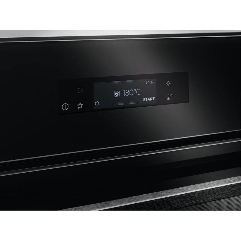 AEG KSK792280B - 9000 serie - SteamPro - Combi stoomoven - 45 cm - Zwart