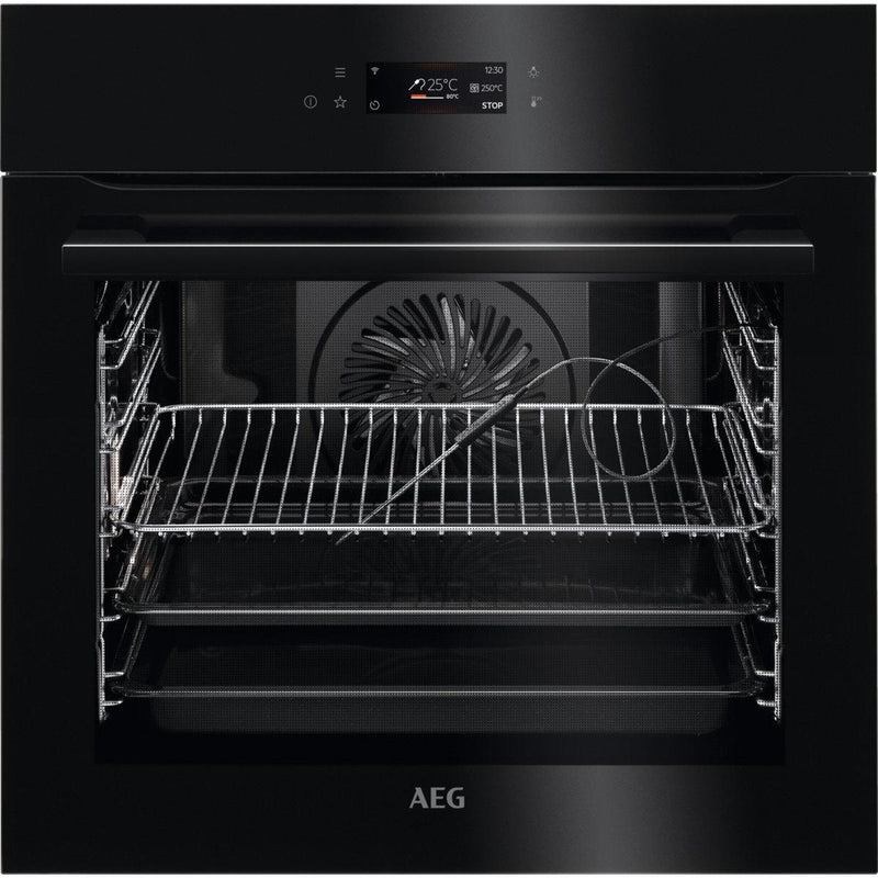 AEG BPE748380B - 8000 serie - AssistedCooking - Heteluchtoven met pyrolysereiniging