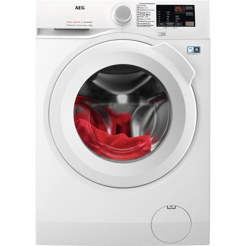 AEG LF62R862 Wasmachine vooraanzicht