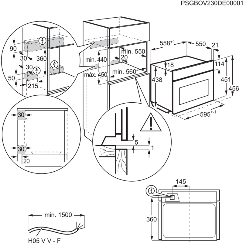 AEG TA7PK721B 7000 MealAssist met SteamBake Heteluchtoven met stoomondersteuning met pyrolysereiniging