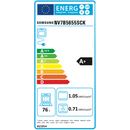 Samsung NV7B5655SCK/U1 - Serie 5 -  Dual Cook™ Oven - 76L - 60cm