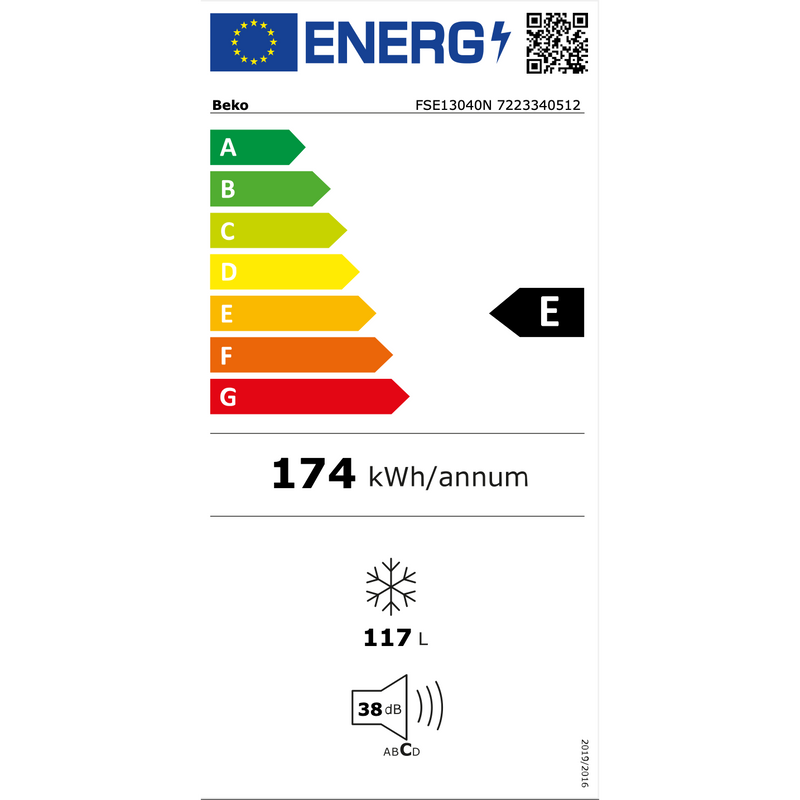 BEKO FSE13040N - Tischgefrierschrank - Weiß