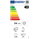 Siemens SN23EC22AE - iQ300 - Vrijstaande vaatwasser - 60 cm - Zwart geborsteld staal AntiFingerprint