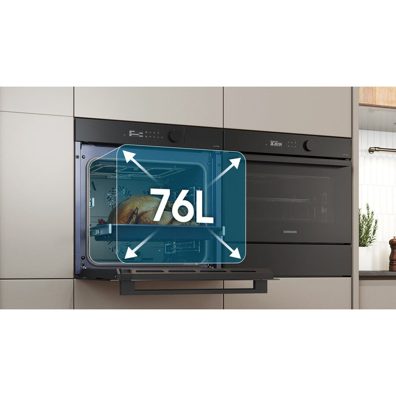 Samsung NV7B5655SCK/U1 - Serie 5 -  Dual Cook™ Oven - 76L - 60cm