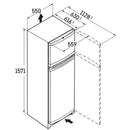 Liebherr CTe 2931-26 - Koel-vriescombinatie - Wit