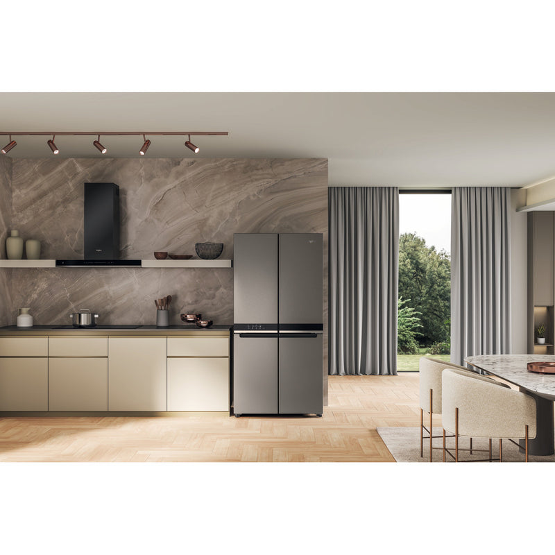 Whirlpool WQ9 U2BL EF - Amerikaanse koelkast - Inox